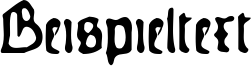 Image preview of font GutenbergsGhostypes