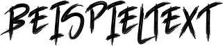 Image preview of font Halloween