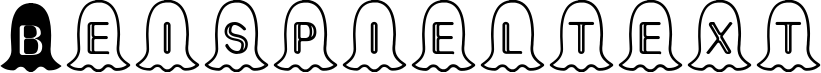 Image preview of font Halloween Ghost