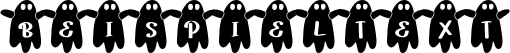 Image preview of font Hantu