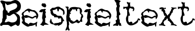 Image preview of font Haunted Regular