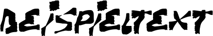 Image preview of font Haunting
