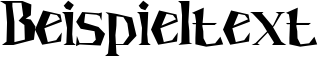 Image preview of font Hauntress