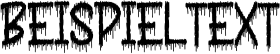 Image preview of font Hideous