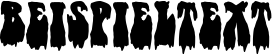 Image preview of font Hippy Nightmare