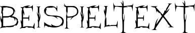Image preview of font Horroh