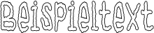 Image preview of font Horror Dream