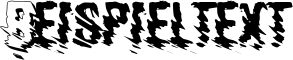 Image preview of font horrorCORE
