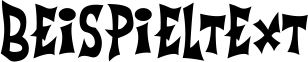 Image preview of font Horrorshow