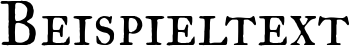 Image preview of font IM Fell Great Primer SC