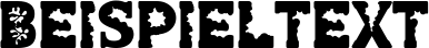 Image preview of font INFECTION