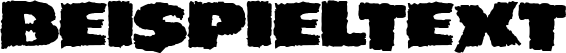 Image preview of font JMH EERIE OUT Regular