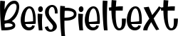 Image preview of font Jolly Rainbow