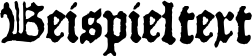 Image preview of font JSL Blackletter