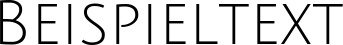 Image preview of font Julius Sans One
