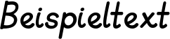 Image preview of font KG Primary Italics