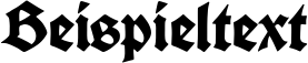 Image preview of font Koch-Schrift Reduced