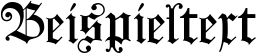 Image preview of font KoenigsbergerGotisch