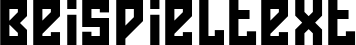 Image preview of font Konstruktor