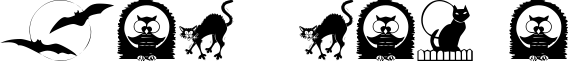 Image preview of font KR Boo Lane