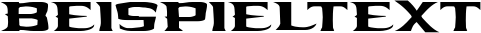 Image preview of font Kreature Kombat Condensed Italic