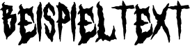 Image preview of font LAMEBRAINS