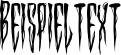 Image preview of font Lamvier