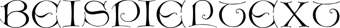 Image preview of font LightUnciale