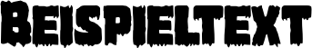 Image preview of font Marsh Thing Overlap