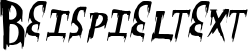 Image preview of font MeatMarket