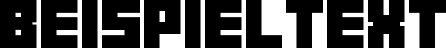 Image preview of font MineCrafter