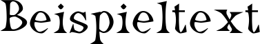 Image preview of font Mironta