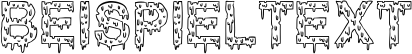 Image preview of font Mister Muerte