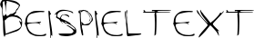 Image preview of font MODAZ