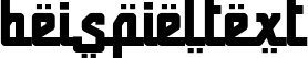 Image preview of font Muscat
