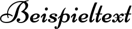 Image preview of font Niconne
