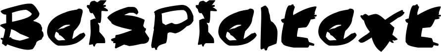 Image preview of font Nightmare Ink
