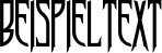 Image preview of font Nosferotica