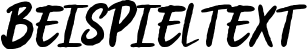 Image preview of font Ominous Outlaw