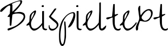 Image preview of font Over the Rainbow