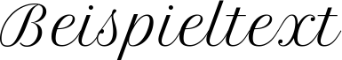 Image preview of font Petit Formal Script