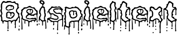 Image preview of font Plasma Drip BRK