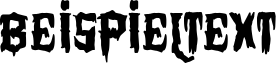 Image preview of font Politoxicómano