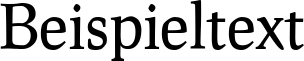Image preview of font Prociono