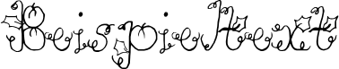 Image preview of font Pumpkin