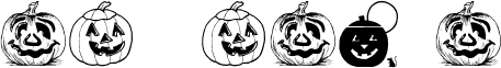 Image preview of font Punkins