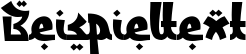 Image preview of font Rakhisa
