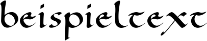Image preview of font Ramsey SD