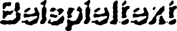 Image preview of font Rise From The Grave