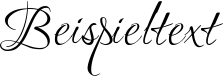 Image preview of font Ruthie